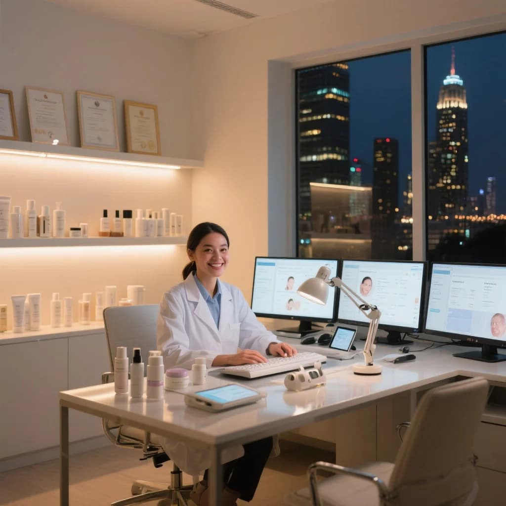 Skincare Technology Interface