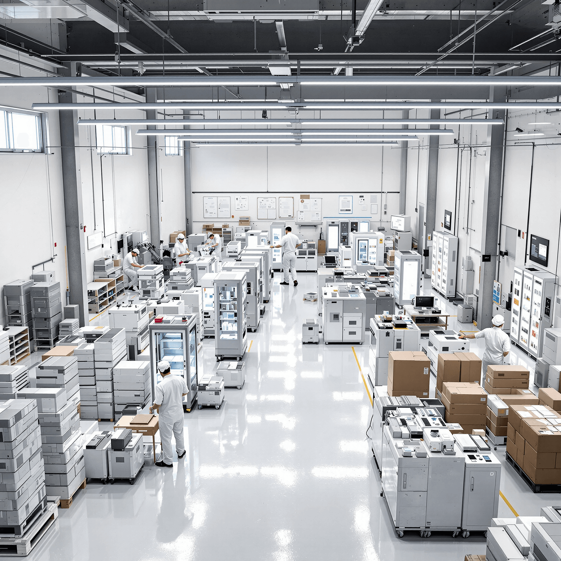 In-house production facility