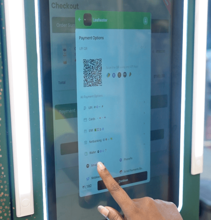 Buy directly from machine