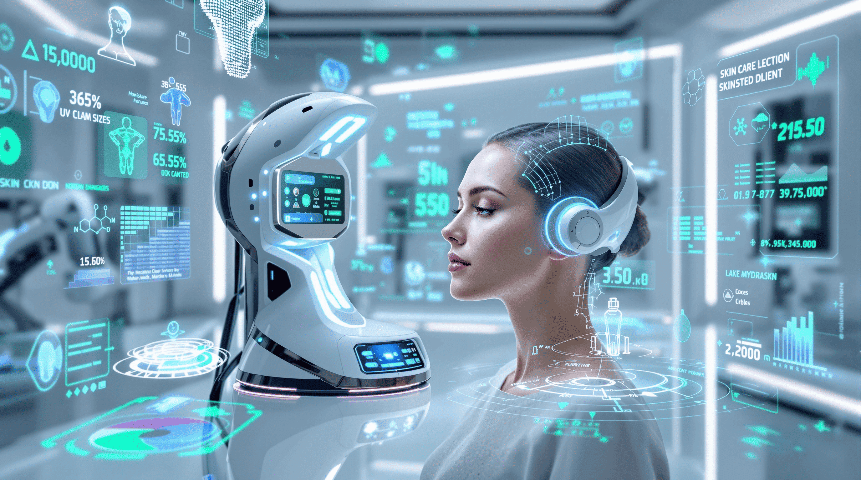 Manufacturing facility for skincare vending machines